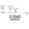 MTS 01.50442 Middle Silencer